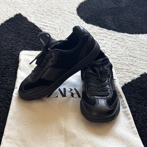 Zara Kids Black Sneakers